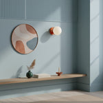 Bild in Gallery-Viewer laden, Nebulon Skulpturale Wandleuchte mit organischer Form für Wohnzimmer und Flure