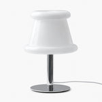 Bild in Gallery-Viewer laden, Sculpted Glass Table Lamp