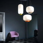 Bild in Gallery-Viewer laden, Chouchin Hängeleuchte Moderne LED Glas Pendellampe
