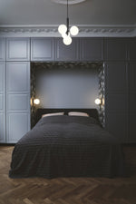 Bild in Gallery-Viewer laden, Rounded Brass Glass Plug-In Pendant Light