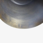 Load image into Gallery viewer, Interior detail of the brass lamp shade