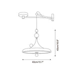 Load image into Gallery viewer, Ballora Swing Arm Pendant Lamp