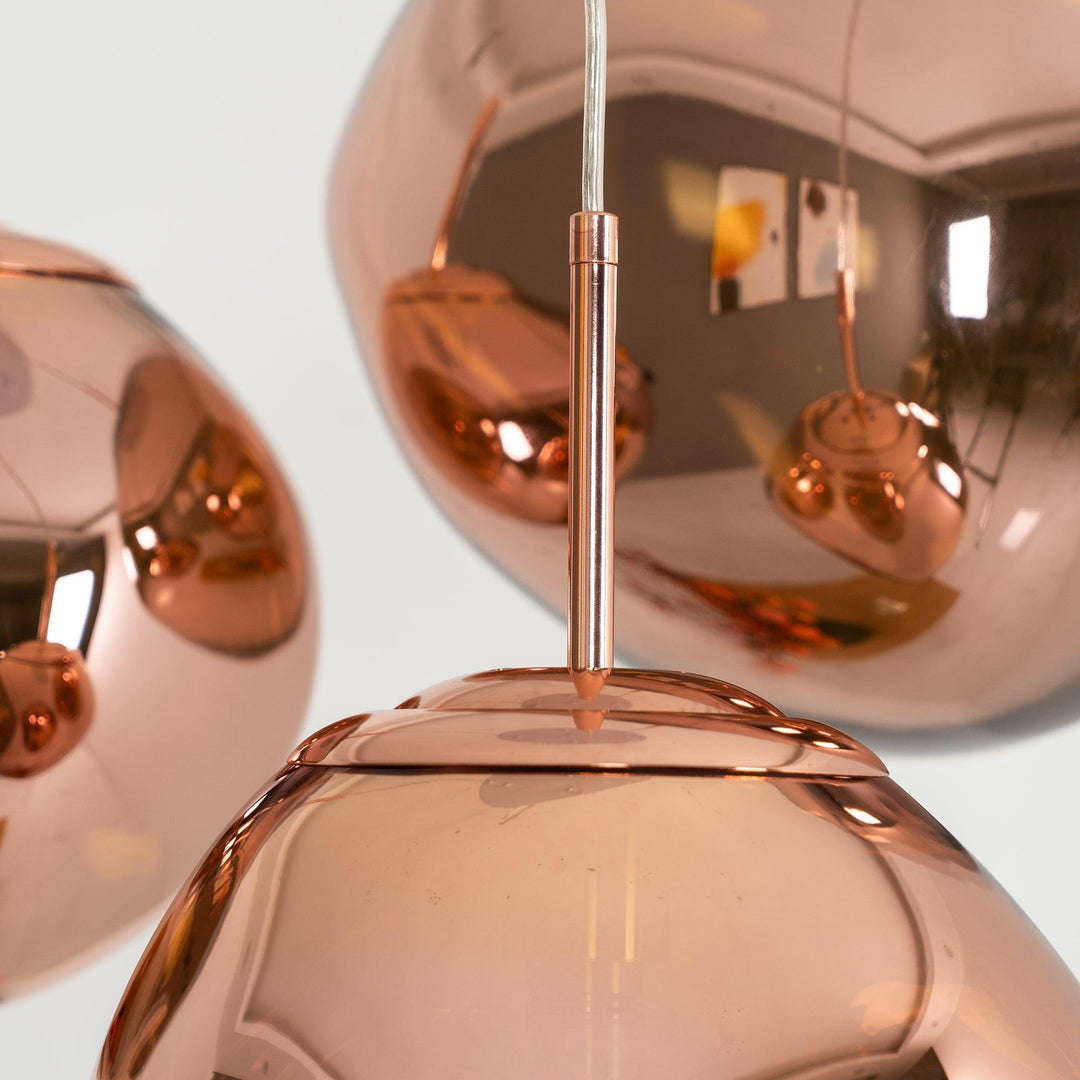 Molten PVC Organic Plug-In Pendant Light