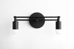 Cargar imagen en el visor de la Galería, Mobilux Line Modern Vanity Light - Bathroom Wall Fixture in Art Deco Style
