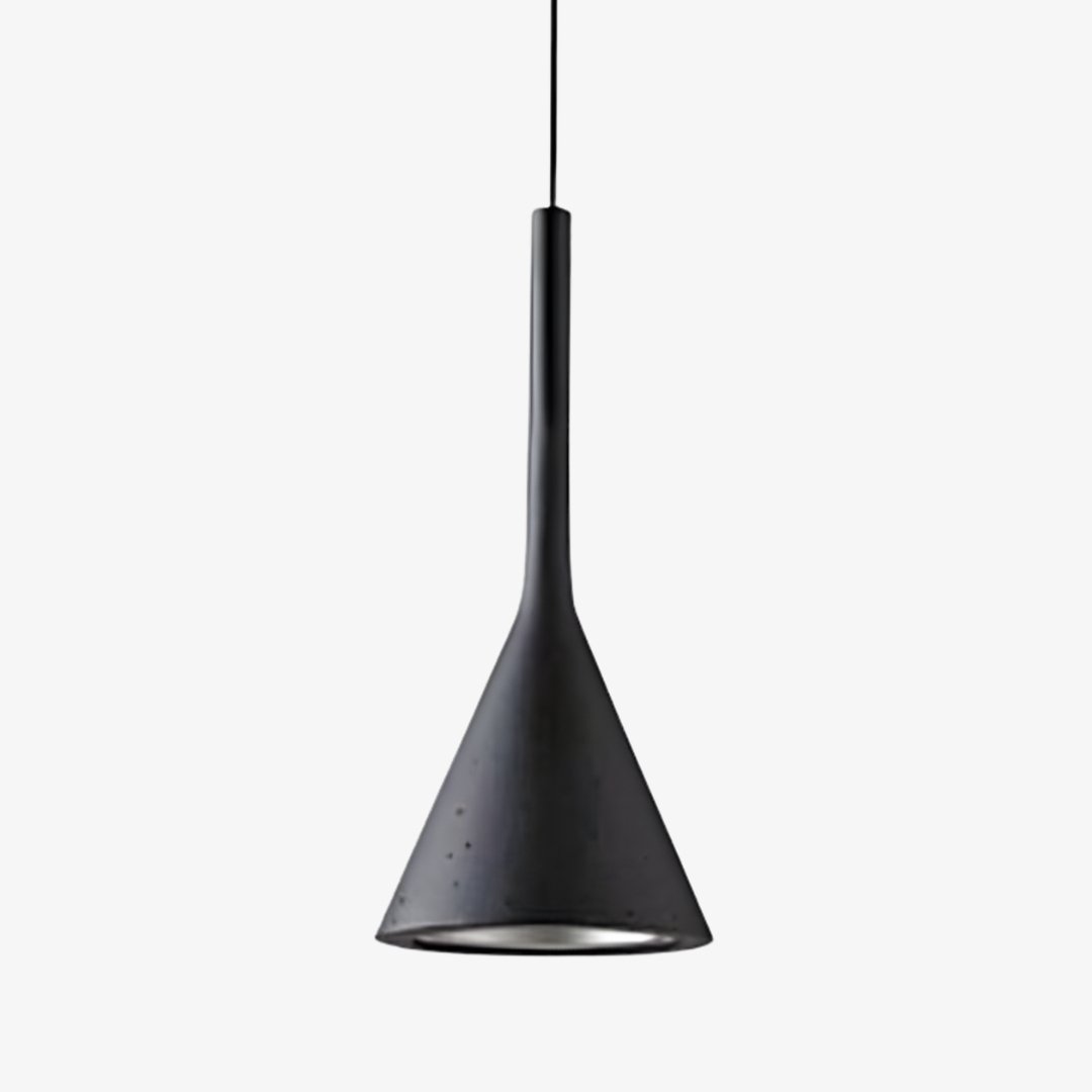 Lampe suspendue industrielle Alphomo - Lampe suspendue minimaliste pour îlot de cuisine et table à manger N04
