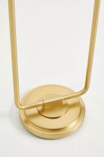 Load image into Gallery viewer, Capirise Gold Scalloped Shade Floor Lamp - Contemporary Metal Lighting for Bedroom
