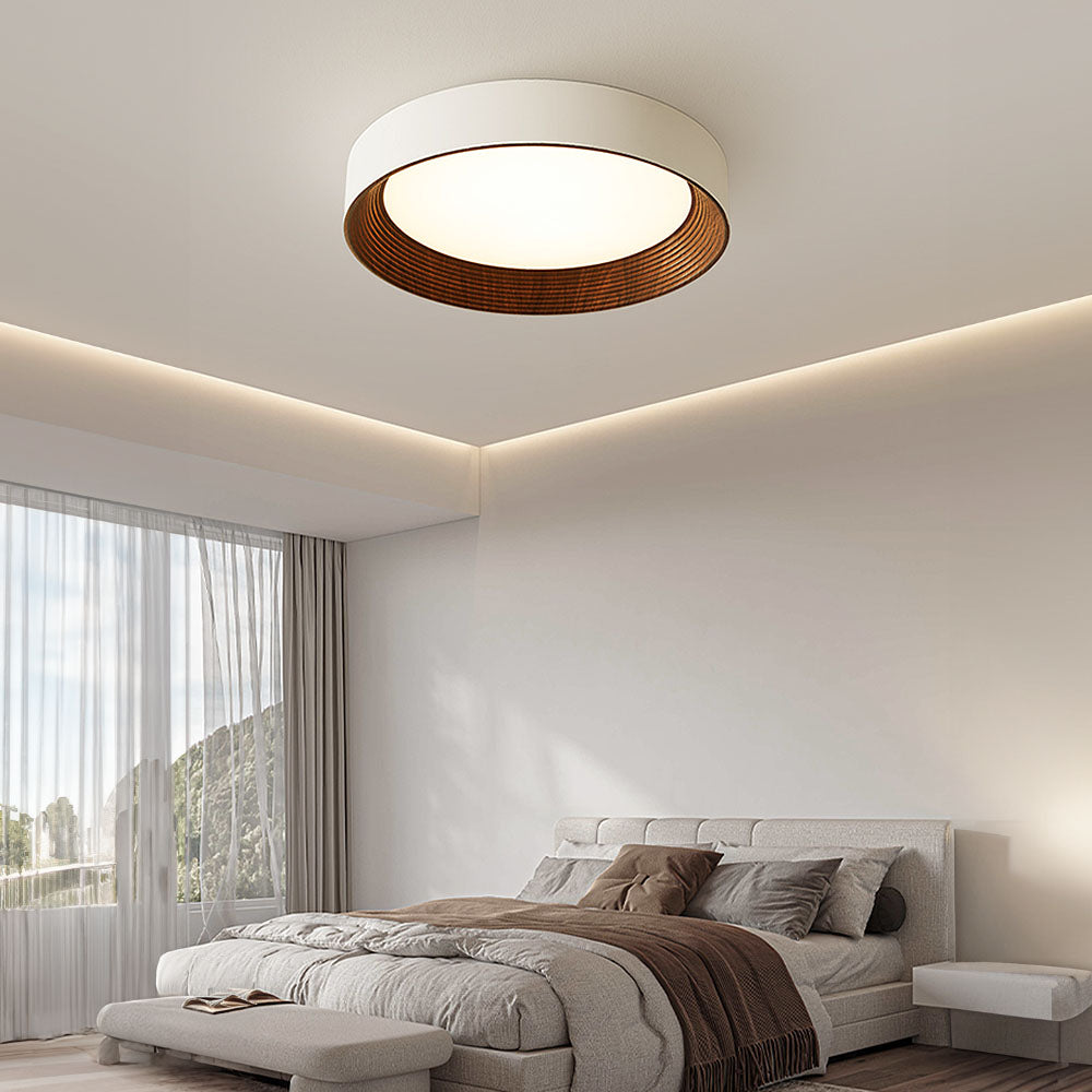 Plafonnier rond à LED minimaliste