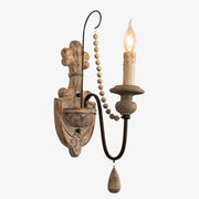 Old Wood Color one-light wall sconce