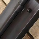 Cargar imagen en el visor de la Galería, Black metal marble glass wall sconce