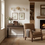 Charger l&#39;image dans la visionneuse de galerie, Mobilux Line Wood and Vanity Light - Bohemian Bathroom Lighting Fixture
