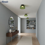 Cargar imagen en el visor de la Galería, Lámpara de techo Verdoma multicapa con forma de cuenco: vidrio minimalista moderno para salas de estar y comedores.