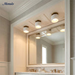 Load image into Gallery viewer, Cerova Porcelain Flush Mount Ceiling Light – Modern Low-Profile Fixture