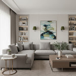 Load image into Gallery viewer, Luvora Fabric Shade Wall Sconce with Drum Shade - Classic Pleated Sconce Light