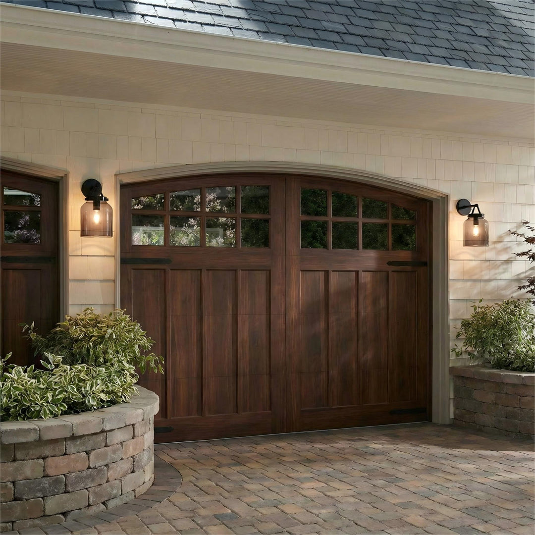 Applique d'extérieur moderne Hanton – Applique murale d'extérieur moderne et industrielle 