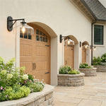 Charger l'image dans la visionneuse de galerie, Applique d'extérieur moderne Hanton – Applique murale d'extérieur moderne et industrielle 