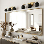 Load image into Gallery viewer, Metio Dome Vanity Wall Light – Mid-Century Fixture for Bathroom