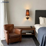 Load image into Gallery viewer, Rowan Retro Fabric Shade Wall Sconce – Classic Fabric Lighting For Bedroom