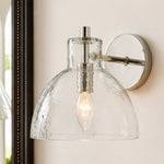 Bild in Gallery-Viewer laden, Glavira Recycelte Glas Wandlampe - Modernes Badezimmer Waschtischlicht