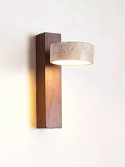 Nordic Travertine Rotatable Wall Lamp