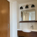 Load image into Gallery viewer, Metio Dome Vanity Wall Light – Mid-Century Fixture for Bathroom