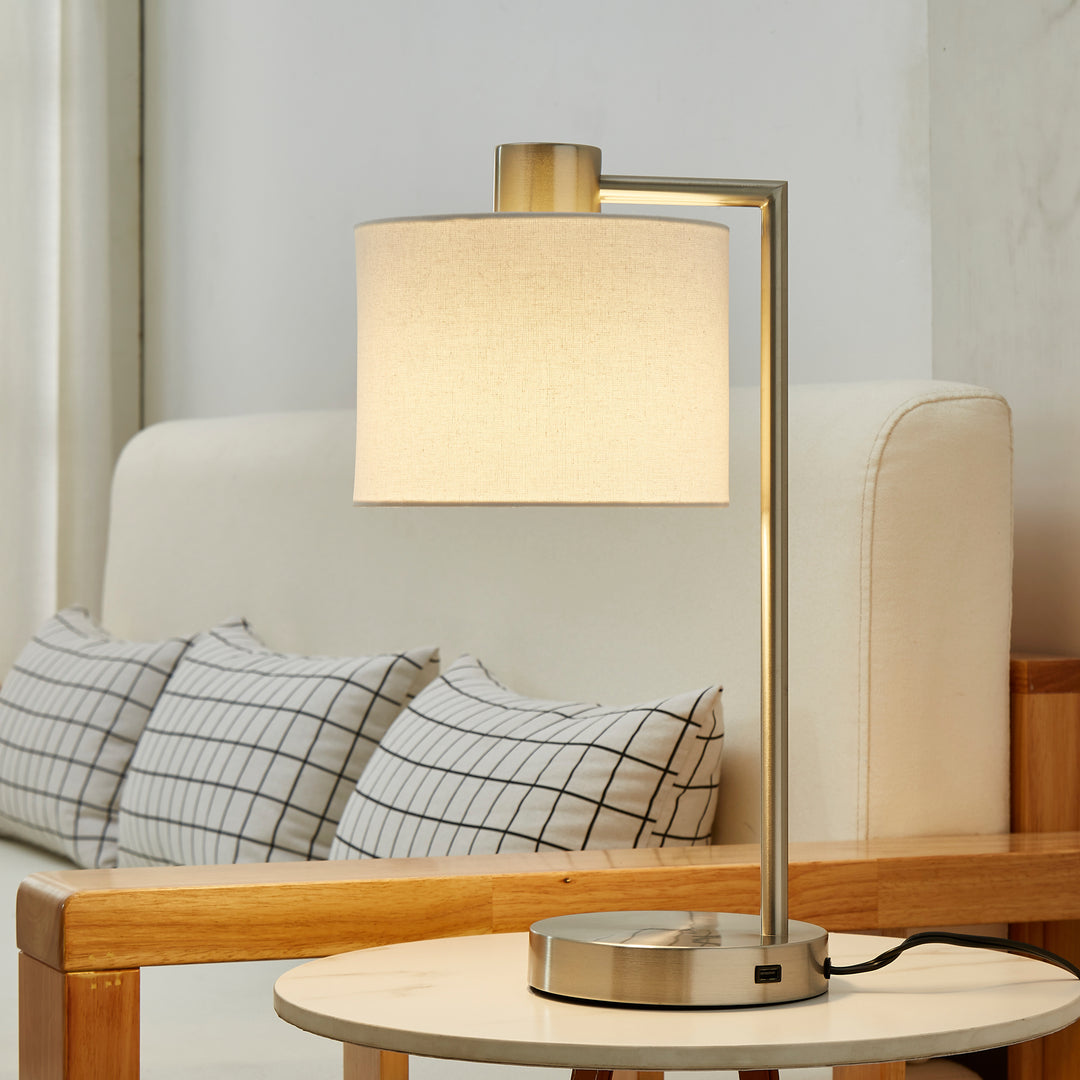 Beside Lamps with USB Port, Bedroom Lamps for Night Stands, Touch