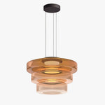 Load image into Gallery viewer, Verdoma Stacked Disc Form Glass Pendant Light Contemporary Nordic Lighting for Kitchens