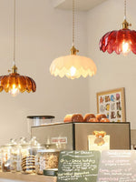Load image into Gallery viewer, Retro Tulip Glass Pendant Light
