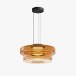 Load image into Gallery viewer, Verdoma Stacked Disc Form Glass Pendant Light Contemporary Nordic Lighting for Kitchens