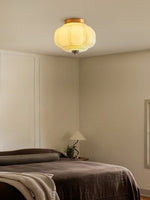 Load image into Gallery viewer, Retro Milk Semi Flush Mount Eloise Ceiling Light
