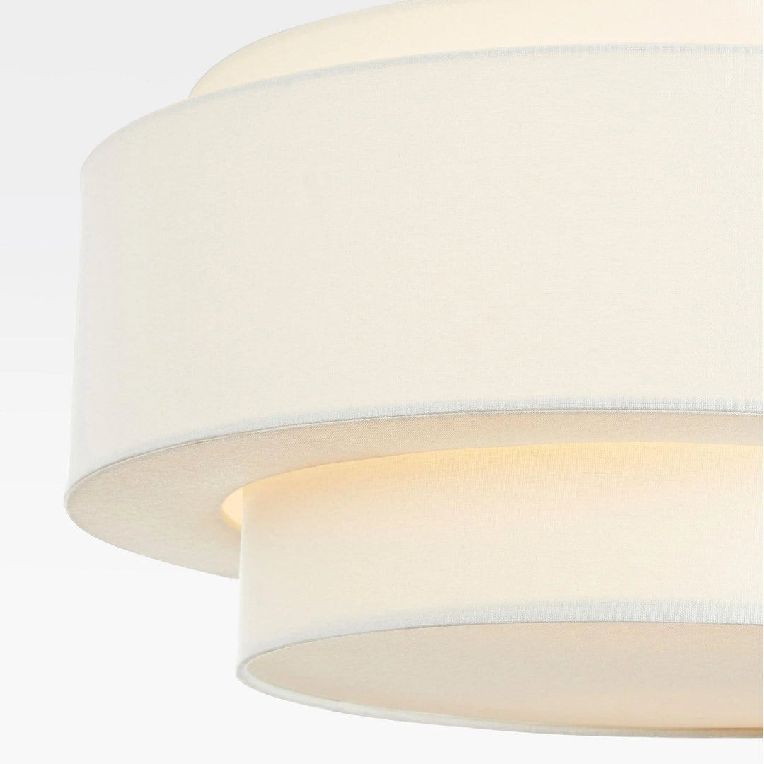 Dumora Tiered Fabric Ceiling Light – Soft Diffused Illumination for Hotels and Residential Interiors