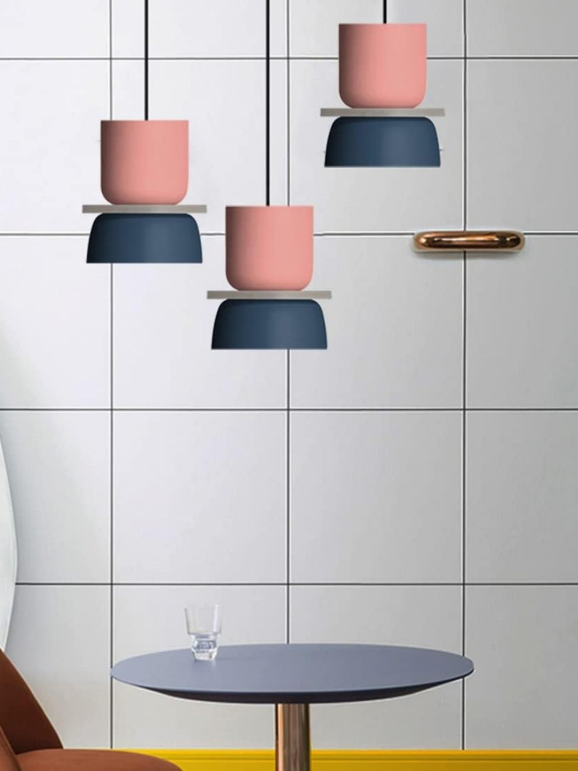 Macaron Acrylic Colorful Bowl Shade Pendant Light