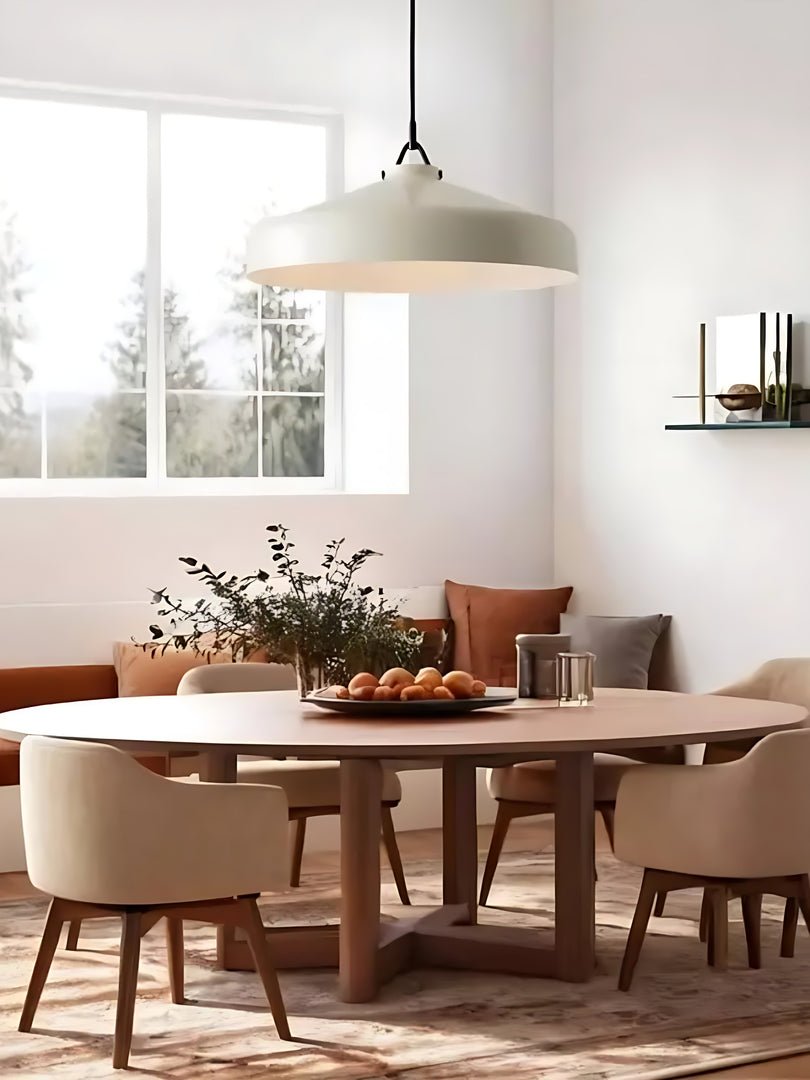 Lámpara colgante de metal minimalista nórdica 