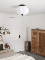Load image into Gallery viewer, Retro Milk Semi Flush Mount Eloise Ceiling Light
