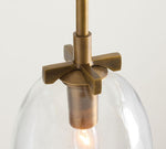 Load image into Gallery viewer, Auria Glass Dome Pendant Light – Clear Glass Elegance For Any Space

