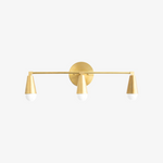 Charger l&#39;image dans la visionneuse de galerie, Pyralis Cone 3 Light Vanity Light - Modern Sconce

