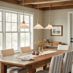 Charger l&#39;image dans la visionneuse de galerie, Aurenza Modern Farmhouse  Cone Pendant Light – Dimmable Kitchen and Entryway Lighting
