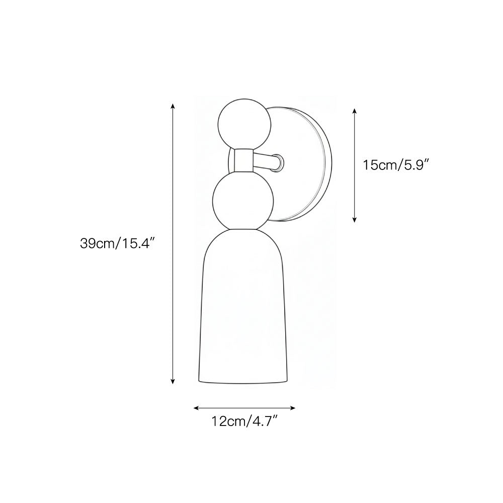 Minimalistische Wandlampe Moderne Lineare Wandleuchte für Schlafzimmer und Flur