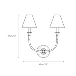 Cargar imagen en el visor de la Galería, Lámpara de pared Brody

