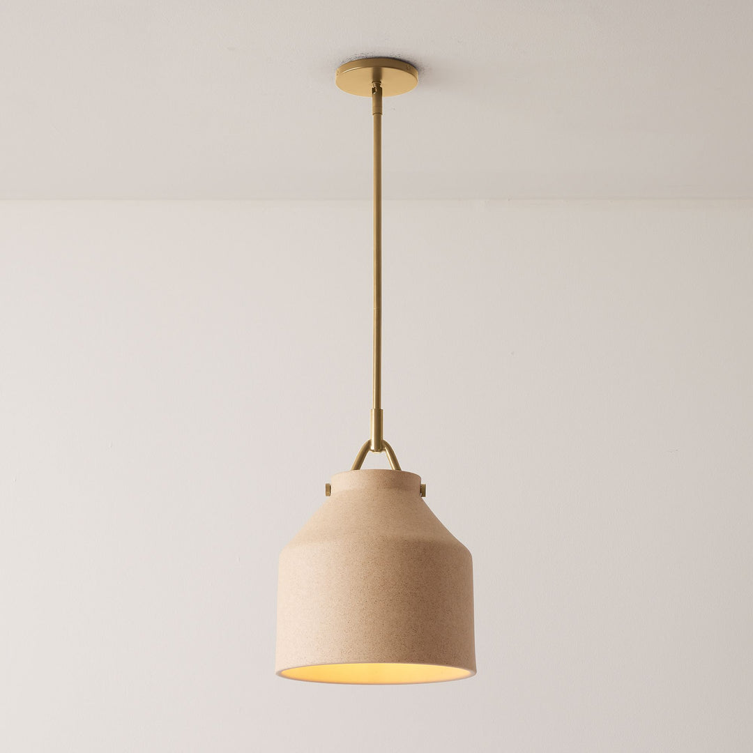 Lampe suspendue en métal Morandi Hanton Nordic Metal — Luminaire minimaliste nordique 