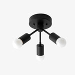 Charger l&#39;image dans la visionneuse de galerie, Mobilux Line Modern Brass Flush Mount - Minimalist Gold Ceiling Light for Bedroom
