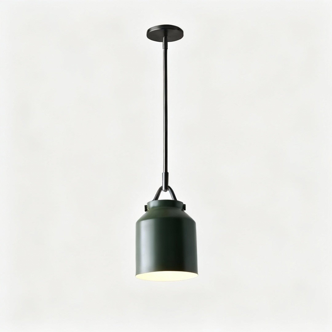 Hanton Nordic Metal Morandi Metal Pendant Light — Nordic Minimalist Fixture