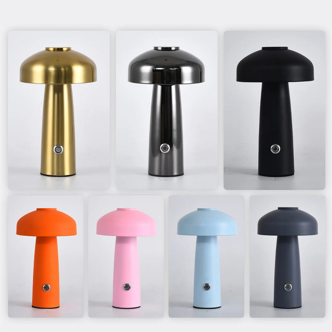 Lampe de table Leon Champignon (batterie intégrée)