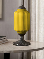 Charger l&#39;image dans la visionneuse de galerie, Lampe de table LED Eloise vintage en verre

