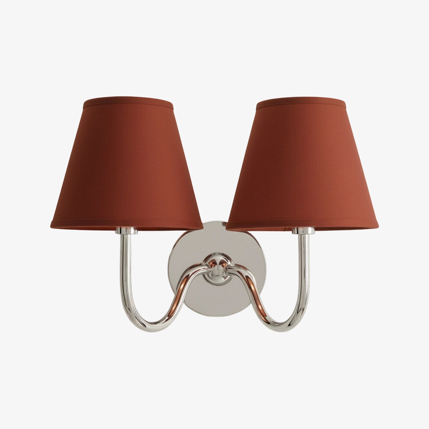Luvora Fabric Shade Wall Sconce with Drum Shade - Classic Pleated Sconce Light