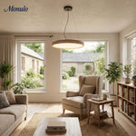 Load image into Gallery viewer, Miravelle Minimalist Travertine Pendant Light - Modern Lamp for Interior Spaces
