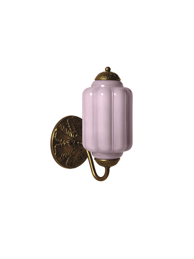 Vintage Milk Glass Sconce Bedside Hallway Eloise Wall Sconce