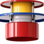 Bild in Gallery-Viewer laden, Bauhaus color block pendant light