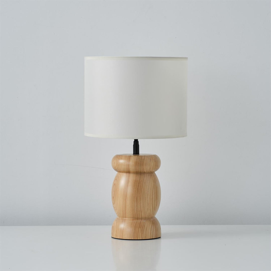 Lámpara de Mesa Pebble de Madera