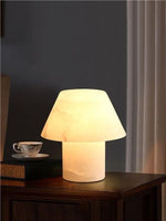 Load image into Gallery viewer, Delicate Stylish Mushroom Fitz Alabaster Table Lamp
