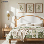 Bild in Gallery-Viewer laden, Rowan Stoffschirm Wandleuchte in Antik Kupfer - Vintage Luxus Licht für Innenräume